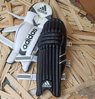 Adidas XT 1.0 Cricket Batting Pads Black - NZ Cricket Store