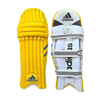 Adidas XT 1.0 Cricket Batting Pads Yellow - NZ Cricket Store