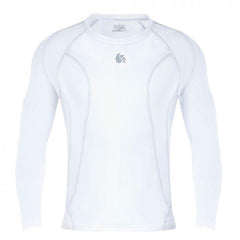 DSC Compression Top Cricket Skin Long Sleeve White - NZ Cricket Store