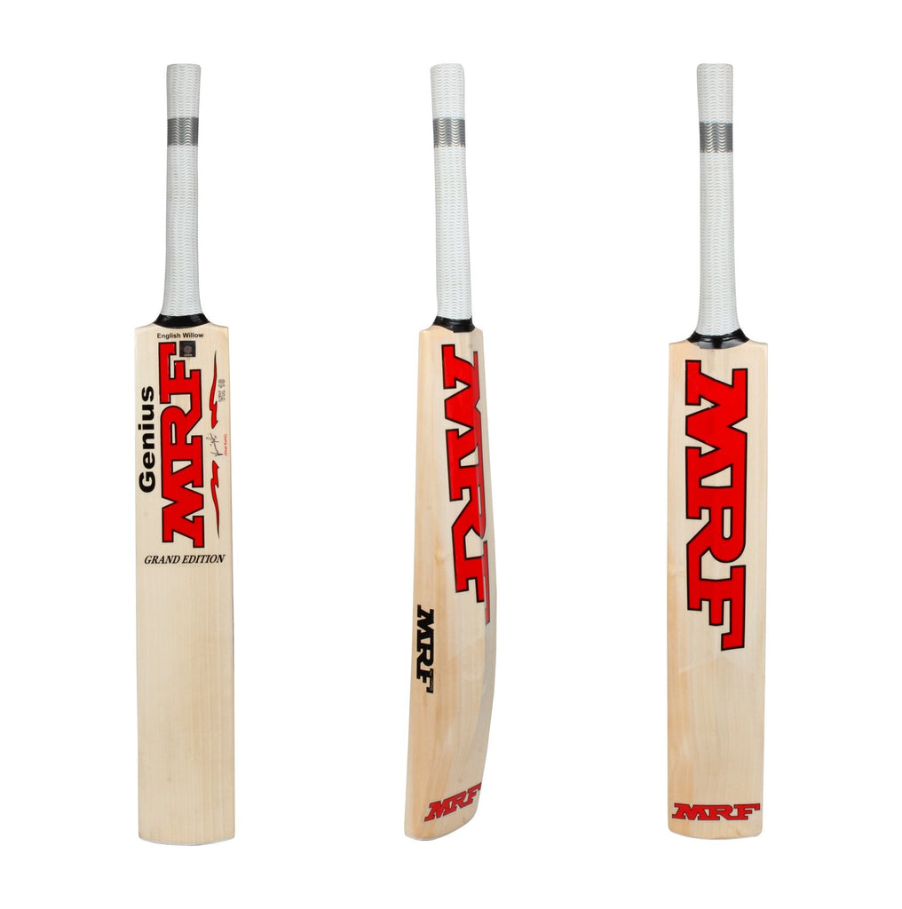 MRF Genius Grand Edition English Willow Cricket Bat - NZ Cricket Store