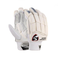 SG Litevate White Cricket Batting Gloves - NZ Cricket Store